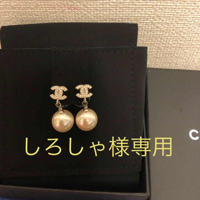 シャネル ピアス パール