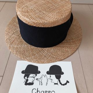 新品未使用* Chappo シャッポ カンカン帽 麦わら帽子 新品未使用* Chappo シャッポ カンカン帽 麦わら帽子