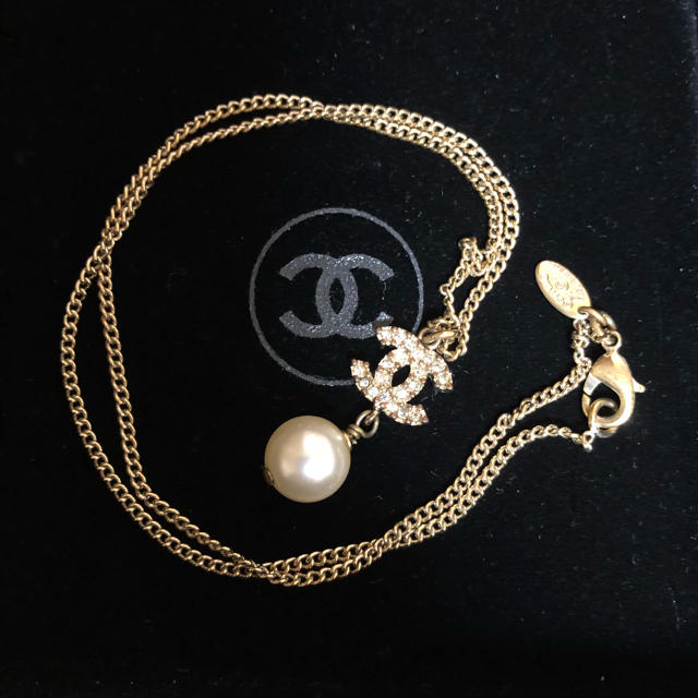 CHANEL - シャネル ネックレス パール 一粒 2wayの通販 by めい