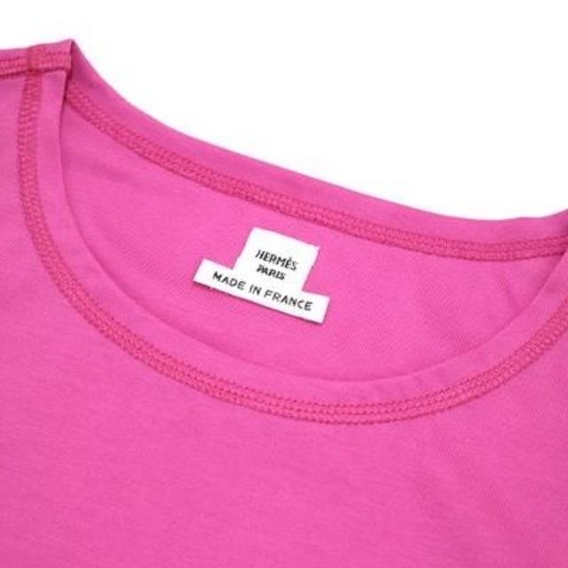 【新品未使用】HERMESのTシャツ（ピンク）最終値引き 1