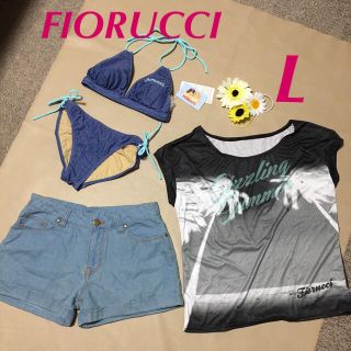 フィオルッチ(Fiorucci)の【新品】フィオルッチ レディース水着 水着セット 水着4点セット 11号(水着)