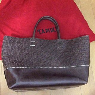 ビームス(BEAMS)のTAMBU　タンブゥ トートバッグ   トゥモローランド  ユナイテッドアローズ(トートバッグ)