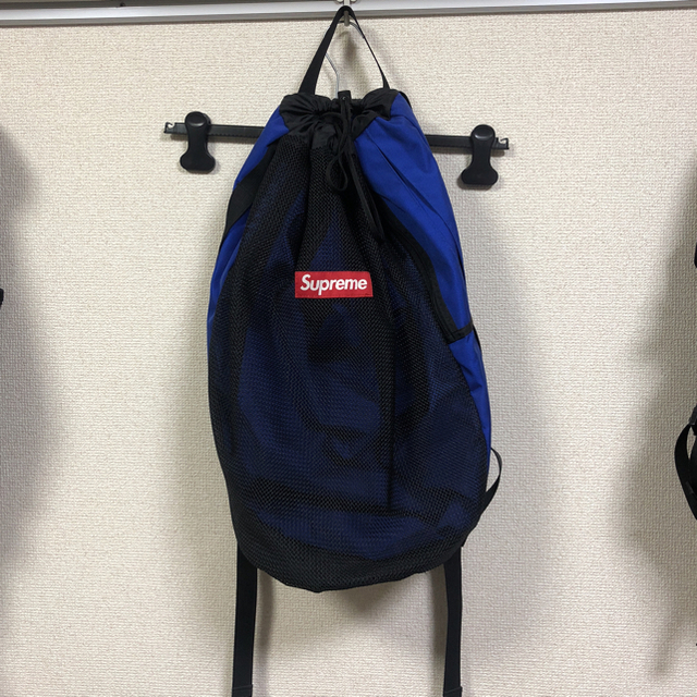 Supreme - Supreme Mesh Backpack メッシュ バックパック リュック 青 ...