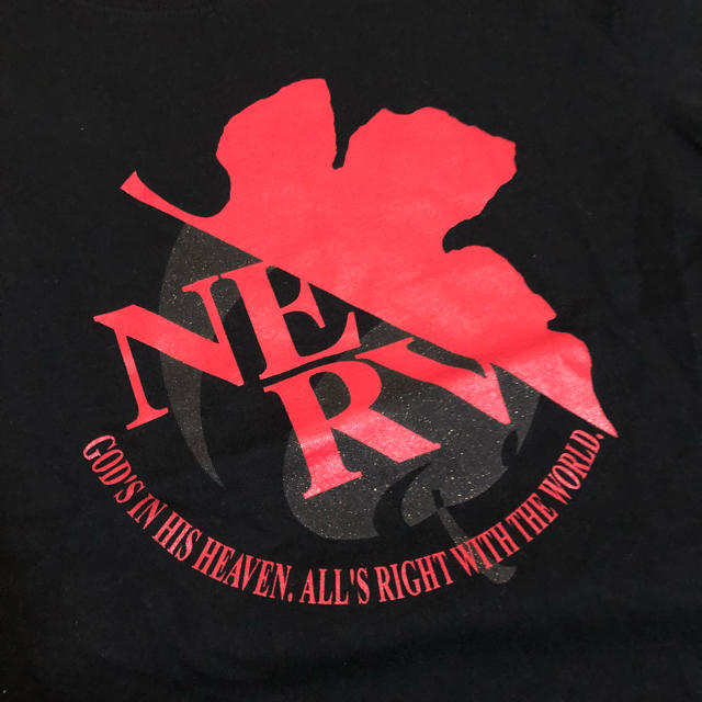 良品 エヴァンゲリオン Nerv ネルフ ロゴtシャツ ｓ ブラックの通販 By K Mart フォロー割始めました プロフへ ラクマ