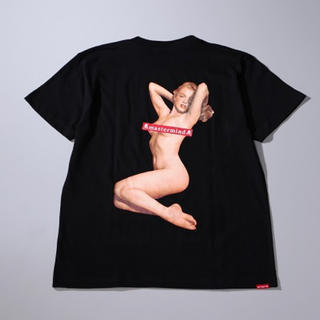 マスターマインドジャパン(mastermind JAPAN)のMarilyn Monroe × mastermind JAPAN Tシャツ黒M(Tシャツ/カットソー(半袖/袖なし))