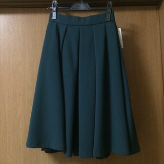 ココディール(COCO DEAL)の値下げ♡ダブルフェイスボリュームスカート(ひざ丈スカート)