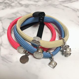 マークバイマークジェイコブス(MARC BY MARC JACOBS)の新品未使用◇マークバイマークジェイコブス 3連バングル/ポニー(ブレスレット/バングル)