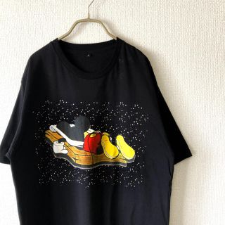 ディズニー(Disney)の【アメリカ購入】ブート ミッキー  Tシャツ メンズ XL disney 古着(Tシャツ/カットソー(半袖/袖なし))