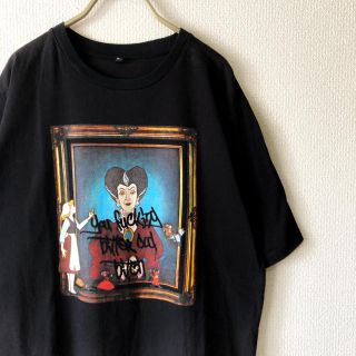 ディズニー(Disney)の【アメリカ購入】ブート シンデレラ fuck you TEE メンズ XL 古着(Tシャツ/カットソー(半袖/袖なし))