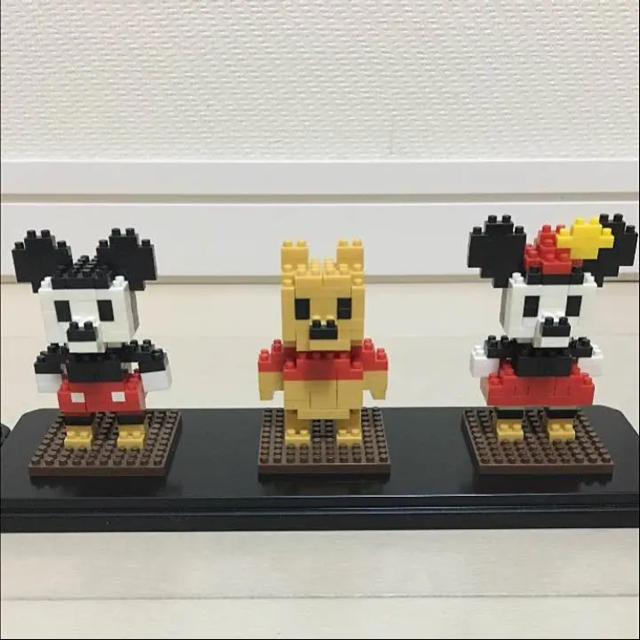 Disney(ディズニー)のディズニー ナノブロック LEGO ミニフィギュア プラモデル  エンタメ/ホビーのフィギュア(その他)の商品写真