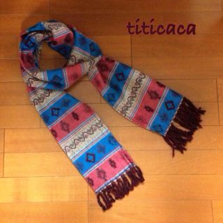 チチカカ(titicaca)のtiticaca マフラー(マフラー/ショール)