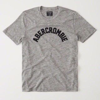 アバクロンビーアンドフィッチ(Abercrombie&Fitch)の★新品★アバクロンビー&フィッチ★半袖ニットTシャツ (Grey/XL)(Tシャツ/カットソー(半袖/袖なし))