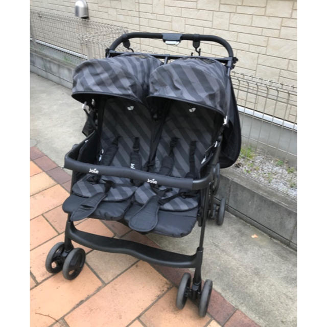 Joie (ベビー用品)(ジョイー)のはな様専用。Joie ジョイー 横型 2人乗りベビーカー キッズ/ベビー/マタニティの外出/移動用品(ベビーカー/バギー)の商品写真