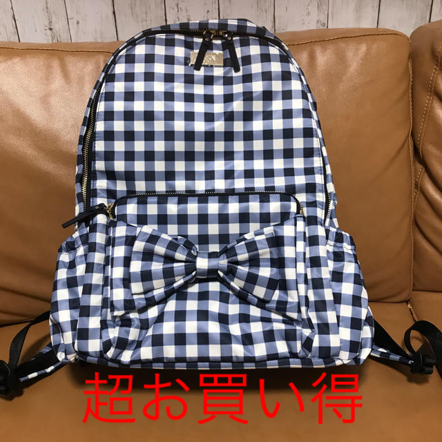 【新品タグ付き】りぼんリュック♤ケイトスペード