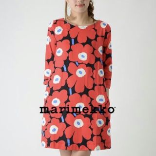 マリメッコ(marimekko)のmarimekko ウニッコ Aラインワンピース(ひざ丈ワンピース)