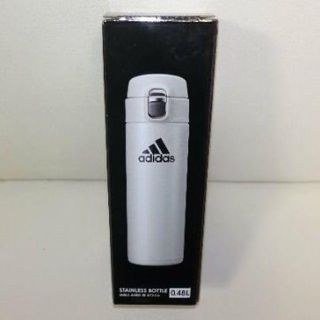 タイガー(TIGER)の新品・箱入り　adidas ステンレス製真空マグボトル水筒 0.48L　白(弁当用品)