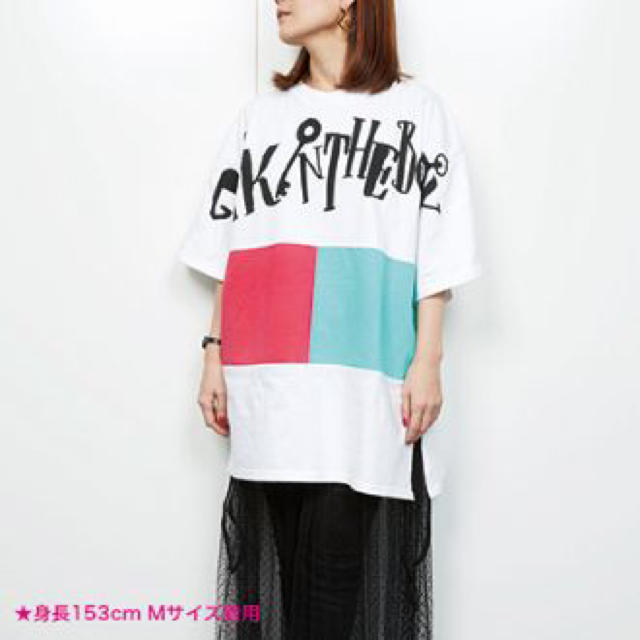 AAA(トリプルエー)の末吉秀太   Tシャツ_JITB_ホワイト レディースのトップス(Tシャツ(半袖/袖なし))の商品写真