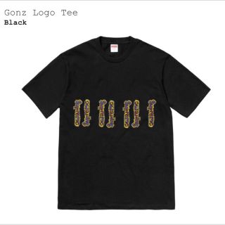 シュプリーム(Supreme)の【S】Supreme 18ss gonz logo tee(Tシャツ/カットソー(半袖/袖なし))