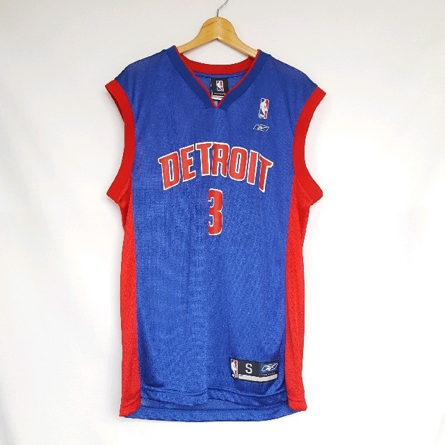 Reebok(リーボック)の90s★古着 Reebok NBA DETROIT ユニフォーム メンズのトップス(タンクトップ)の商品写真