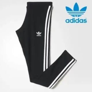 アディダス(adidas)の【新品未使用タグ付き】adidas originals レギンス 黒 大人気(レギンス/スパッツ)