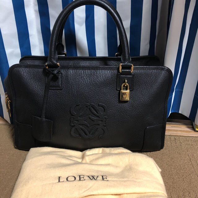 正規品 LOEWE アマソナ オール レザー バッグ