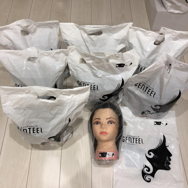 8体セット ジェンティール カットウィッグ G 取次店 レディース