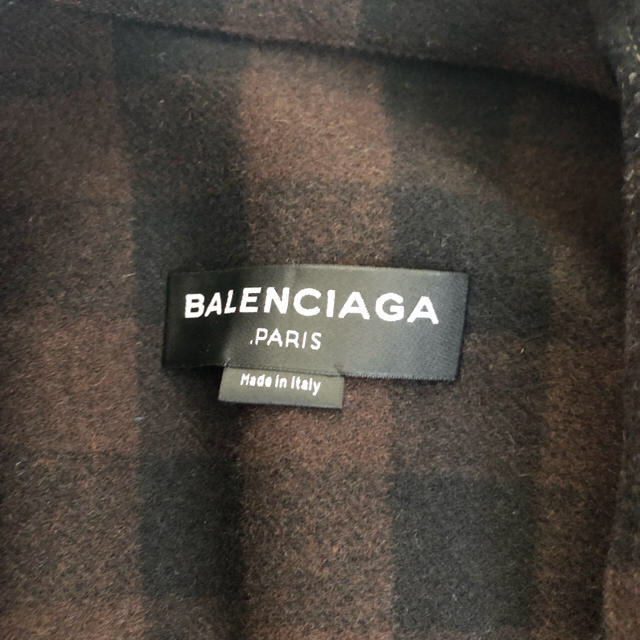 Balenciaga(バレンシアガ)のBALENCIAGA チェックシャツ 39 メンズのトップス(シャツ)の商品写真