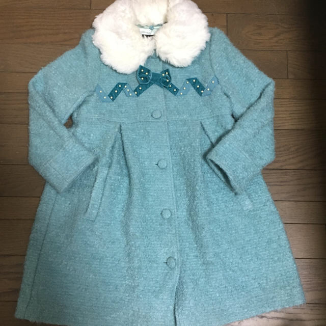 Shirley Temple(シャーリーテンプル)のシャーリーテンプル ファーコート キッズ/ベビー/マタニティのキッズ服女の子用(90cm~)(コート)の商品写真