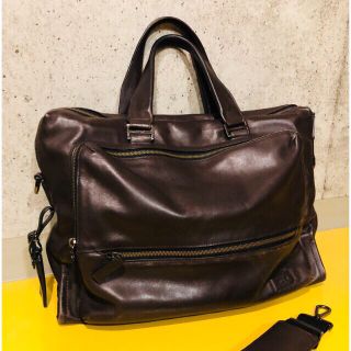 TUMI - 【値下げ】TUMI ハリソンマデン 本革ブリーフの通販 by 虎