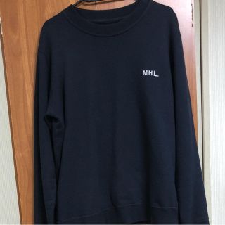 MHL. マーガレットハウエル スウェット トレーナー トップス 黒 ブラック