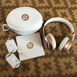 ビーツバイドクタードレ(Beats by Dr Dre)のミク 様  専用  Beats by Dr.Dre Solo2 wireless(ヘッドフォン/イヤフォン)