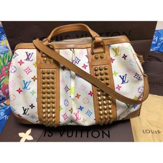 ルイヴィトン(LOUIS VUITTON)のLOUIS  VUITTON★マルチカラーコートニー★ショルダーハンドバック(ショルダーバッグ)