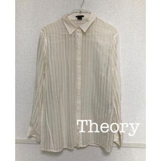 セオリー(theory)のセオリー 長袖シャツ ストライプ(シャツ/ブラウス(長袖/七分))