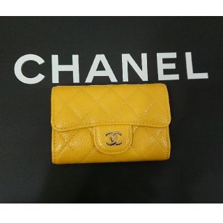 シャネル(CHANEL)のCHANEL イエロー 確実正規品 キーケース(その他)