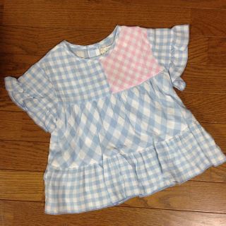 ザラキッズ(ZARA KIDS)の♡ZARA Baby Girl♡ チェックシャツ 92cm(Tシャツ/カットソー)