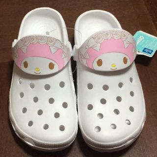 サンリオ(サンリオ)の再値下❦即購入OK　Sanrio　❦　マイメロ　クロックス(キャラクターグッズ)