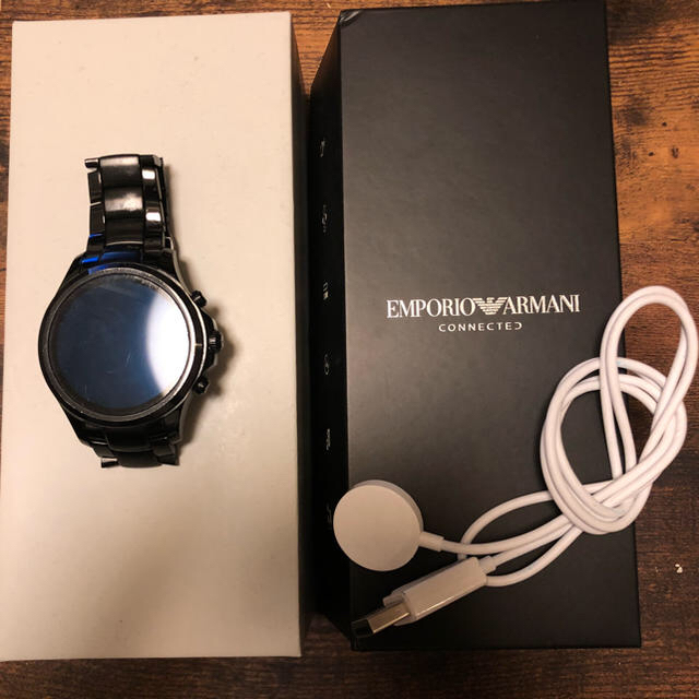 Emporio Armani(エンポリオアルマーニ)のアルマーニ スマートウォッチ メンズの時計(腕時計(デジタル))の商品写真