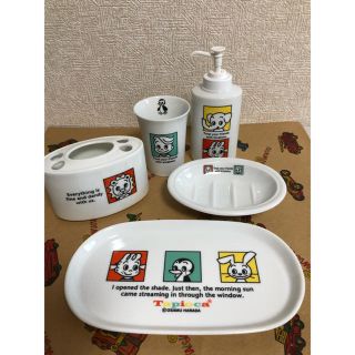 ★オサムグッズ 陶器洗面用具セット(日用品/生活雑貨)