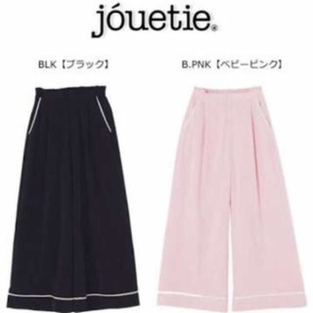 jouetie(ジュエティ)のjouetie パイピング ワイドパンツ レディースのパンツ(カジュアルパンツ)の商品写真