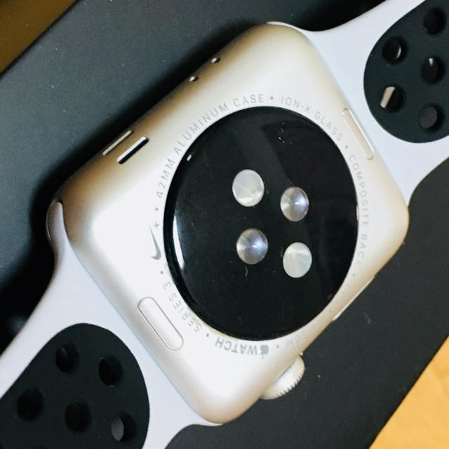 Apple Watch(アップルウォッチ)の美品 Apple Watch series３ Nike GPS 42mm エンタメ/ホビーのエンタメ その他(その他)の商品写真