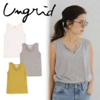 アングリッド(Ungrid)のアングリッド☆タンクトップ(Tシャツ(半袖/袖なし))