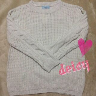 デイシー(deicy)のdeicy オーバーニット☆美品☆(ニット/セーター)