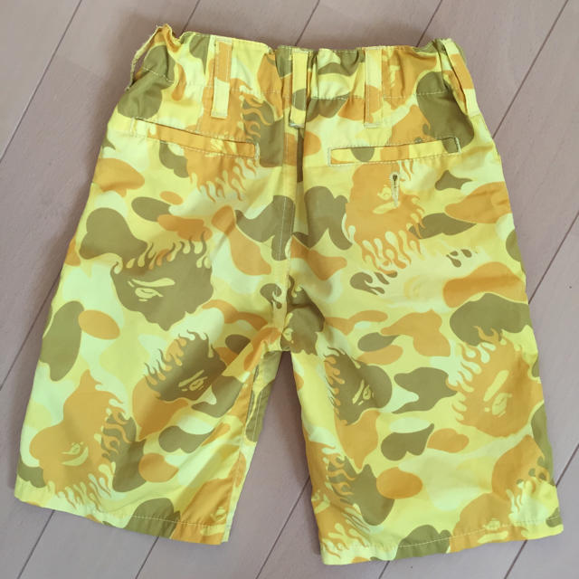 A BATHING APE(アベイシングエイプ)の専用 BAPE kids 100 ハーフパンツ キッズ/ベビー/マタニティのキッズ服男の子用(90cm~)(パンツ/スパッツ)の商品写真