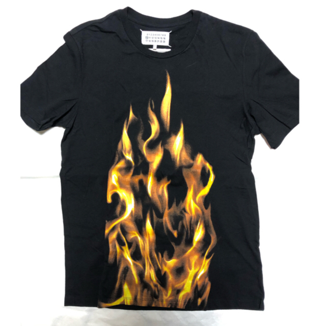 maison margiela flame tee ファイヤー tシャツ