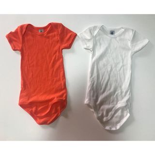 プチバトー(PETIT BATEAU)のゆきえ様専用  プチバトーのロンパースとボボショセスのブルマ(下着)