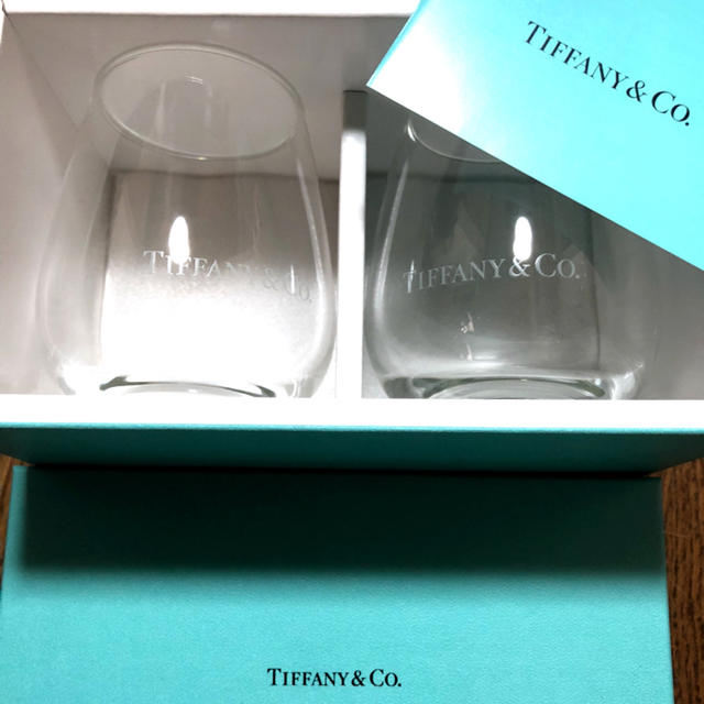 Tiffany & Co.(ティファニー)のティファニー ペア グラス インテリア/住まい/日用品のキッチン/食器(グラス/カップ)の商品写真