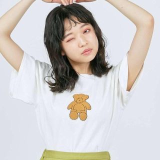 メリージェニー(merry jenny)のmerry jenny teddy Tシャツ(Tシャツ(半袖/袖なし))