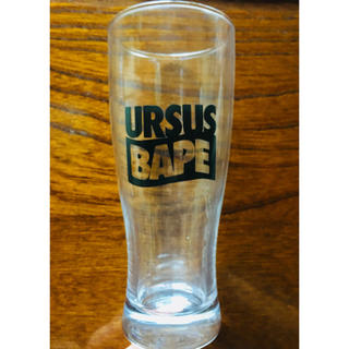 アベイシングエイプ(A BATHING APE)のBAPE URSUS ビアグラス 未使用品！(グラス/カップ)