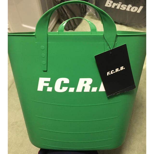 F.C.R.B. バスケット グリーン 新品・未使用品！