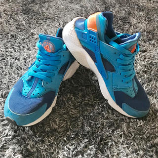 ナイキ(NIKE)のNIKE AIR HUARACHE ナイキ エアハラチ 26.5 ブルー 青(スニーカー)